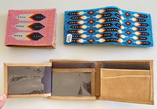 Bead Wallet Native American Style 