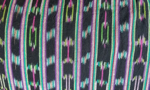 Cloth Black Purple Green Guatemalan, Guatemala, Mayan, handmade, colorful, wholesale, artisan, Cloth, Black, Purple, Green