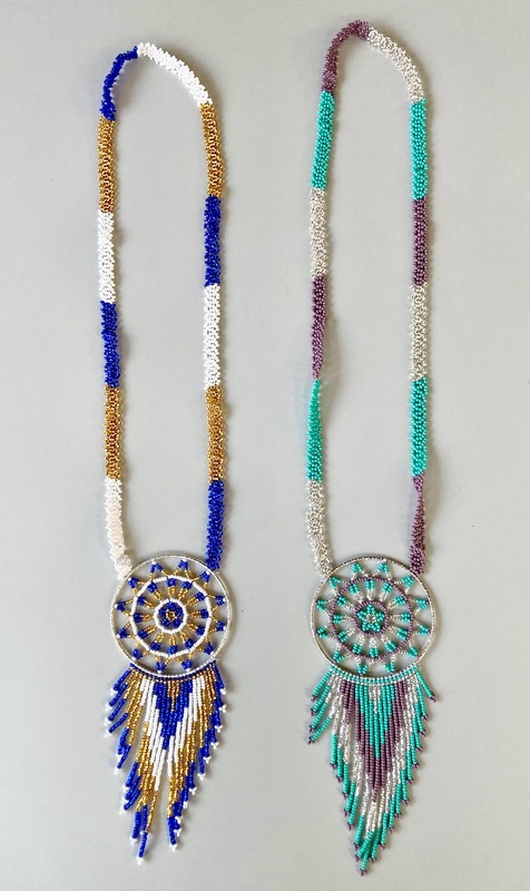 Native American Style Dream Catcher Necklace Native American style
