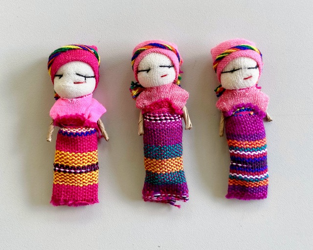 Pink Worry Dolls corporate giveaways