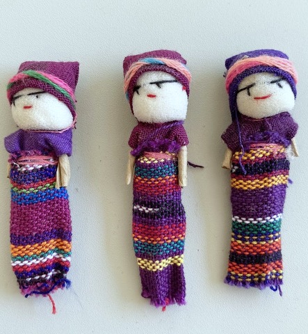 Purple Worry Dolls corporate giveaways