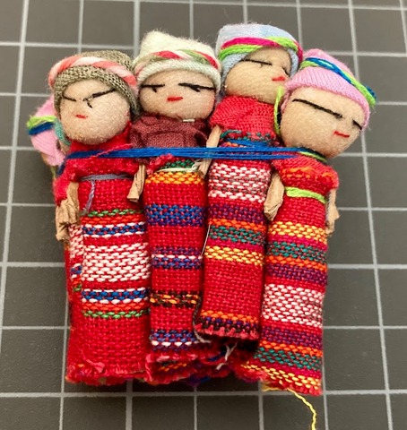 Red Worry Dolls