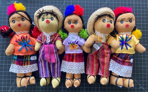 Hand-Woven Worry Dolls - Child