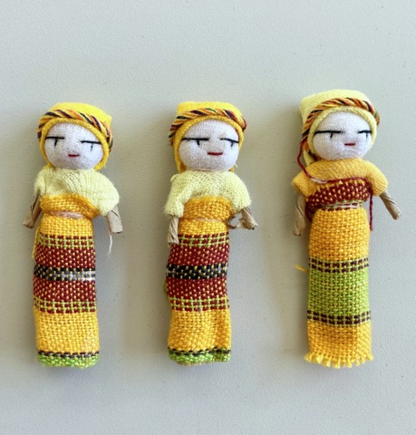 Yellow Worry Dolls corporate giveaways